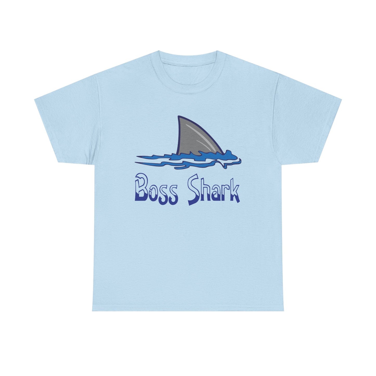 Boss Shark. Heavy Cotton T-Shirt