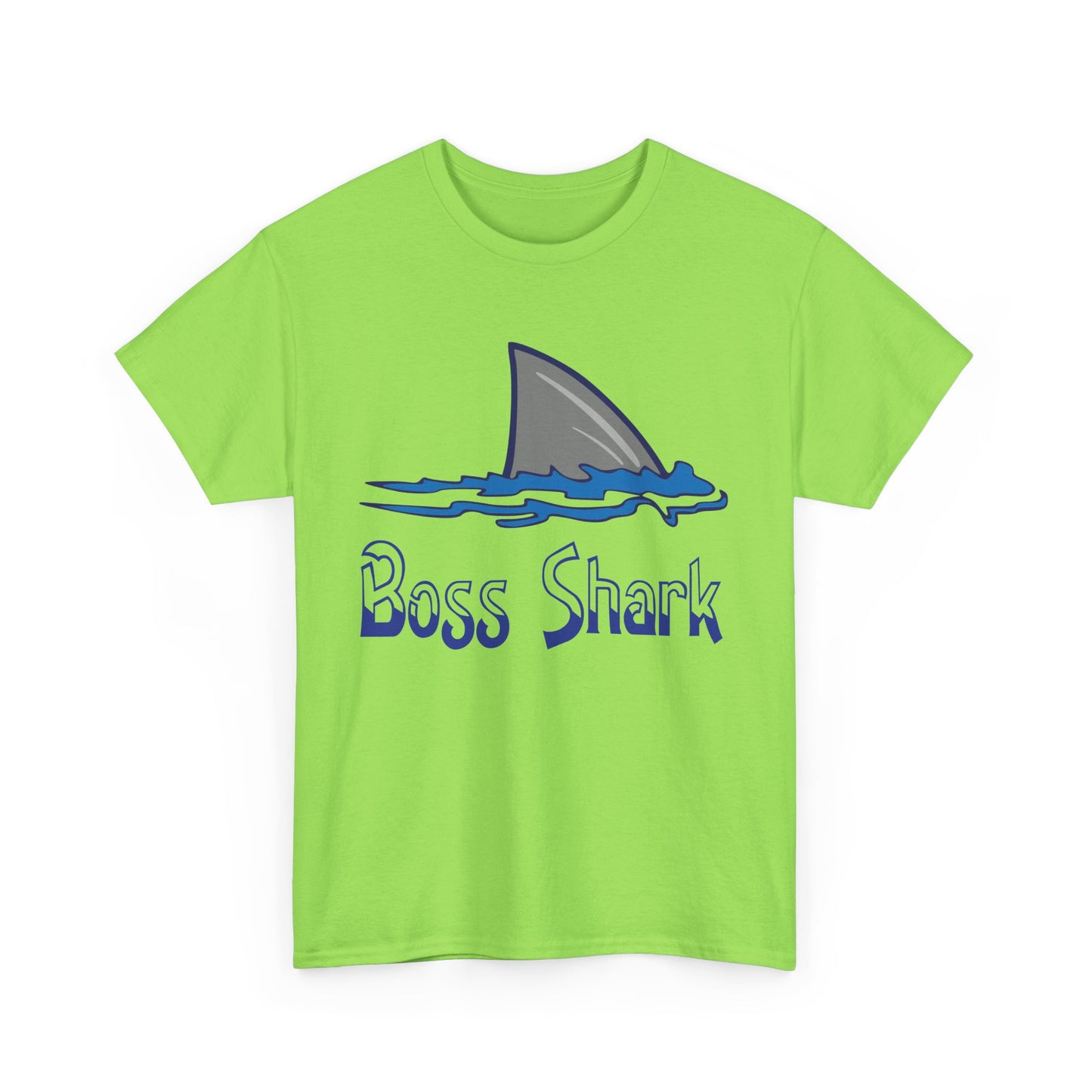Boss Shark. Heavy Cotton T-Shirt