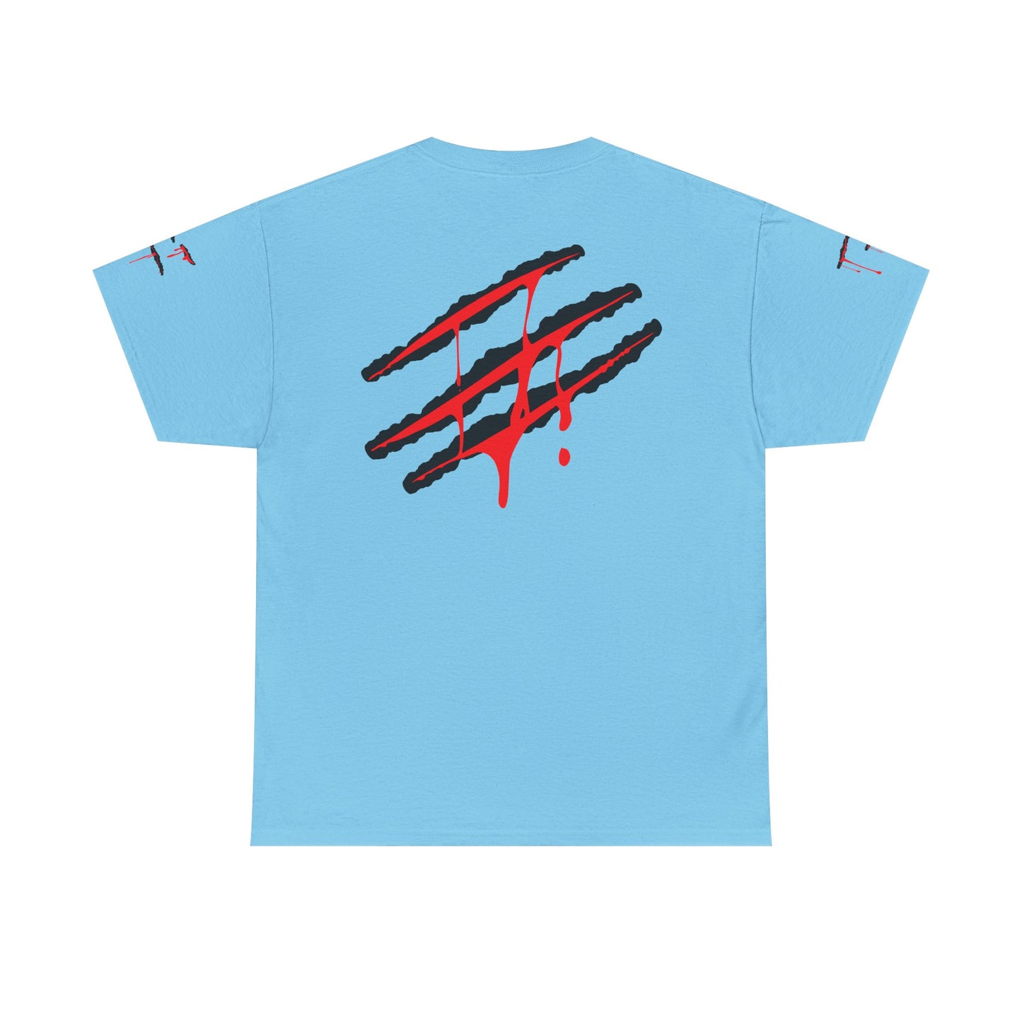 Bloody Scratches. Heavy Cotton T-Shirt