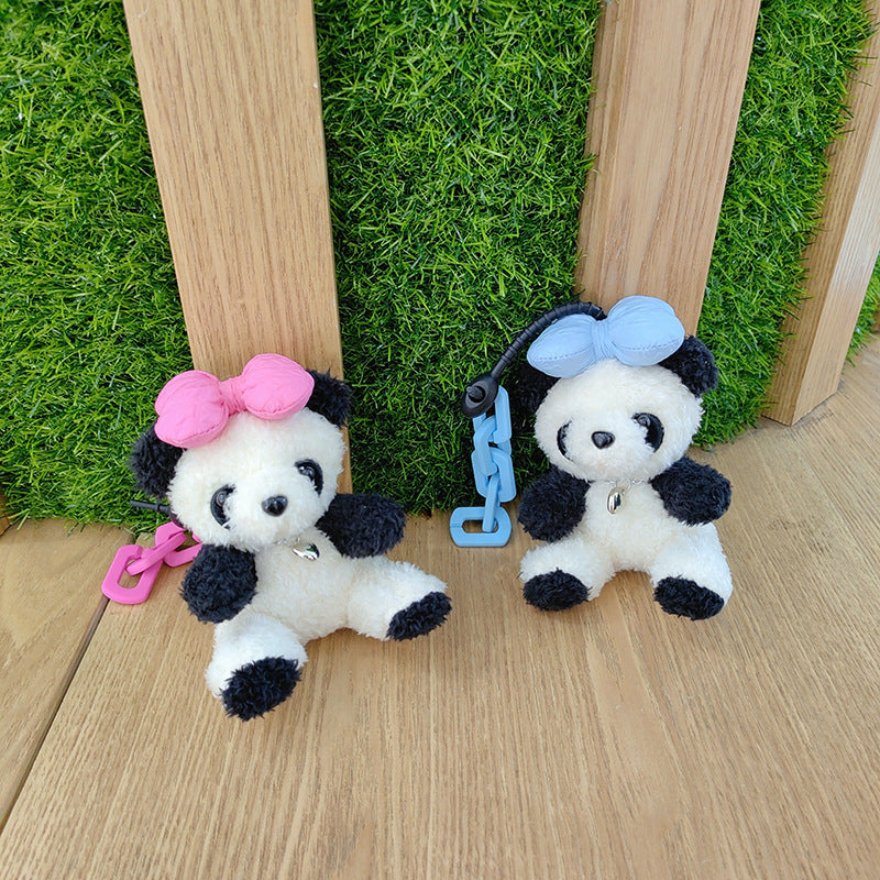 Cute Plush Panda Keychain