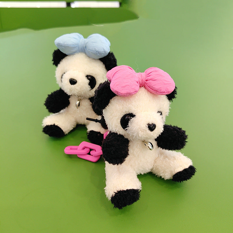 Cute Plush Panda Keychain