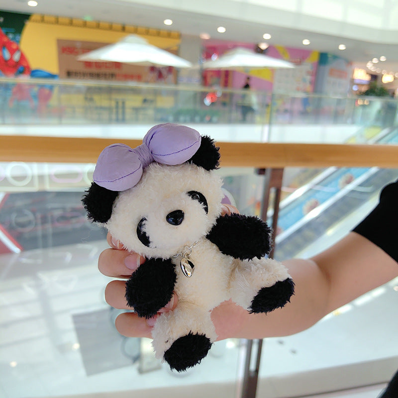 Cute Plush Panda Keychain