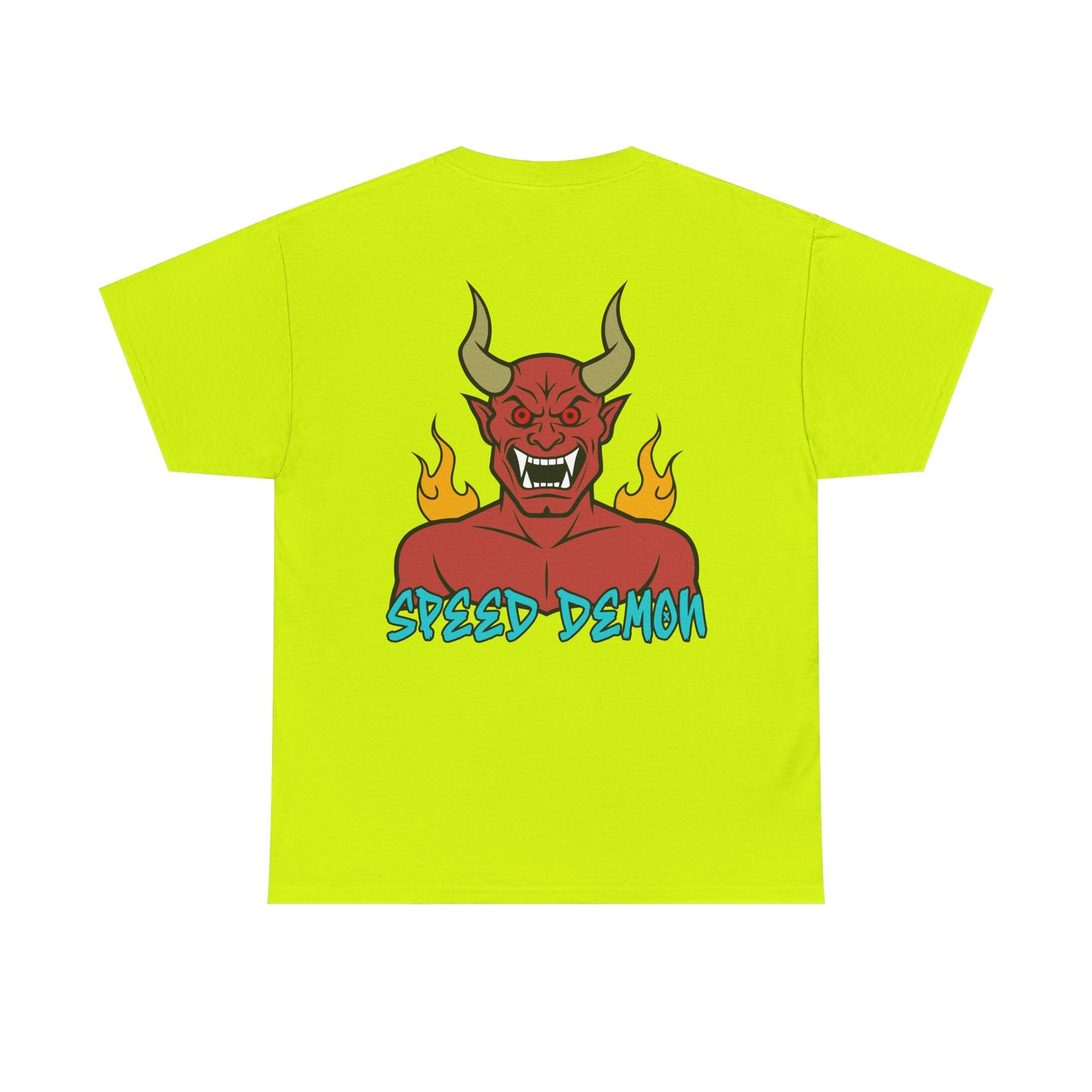 Speed Demon, Rad Moto Bunny, Heavy Cotton T-Shirt
