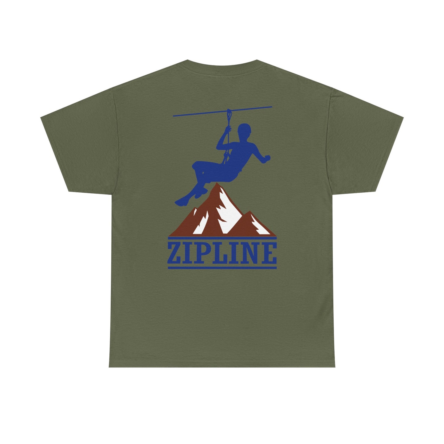 Zipline Guy. Heavy Cotton T-Shirt