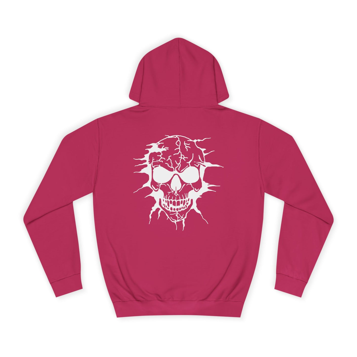 Breakout Skull, Rad Moto Bunny, Unisex Hoodie - Biker Style Sweatshirt for Motorcycle Enthusiasts