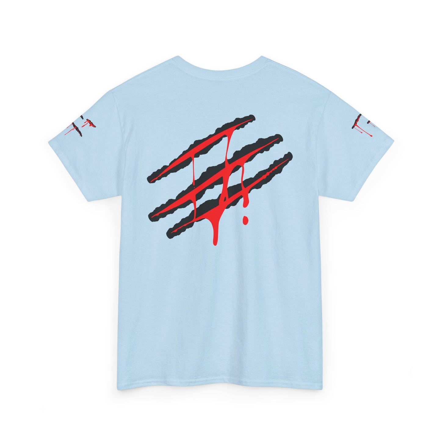 Bloody Scratches. Heavy Cotton T-Shirt