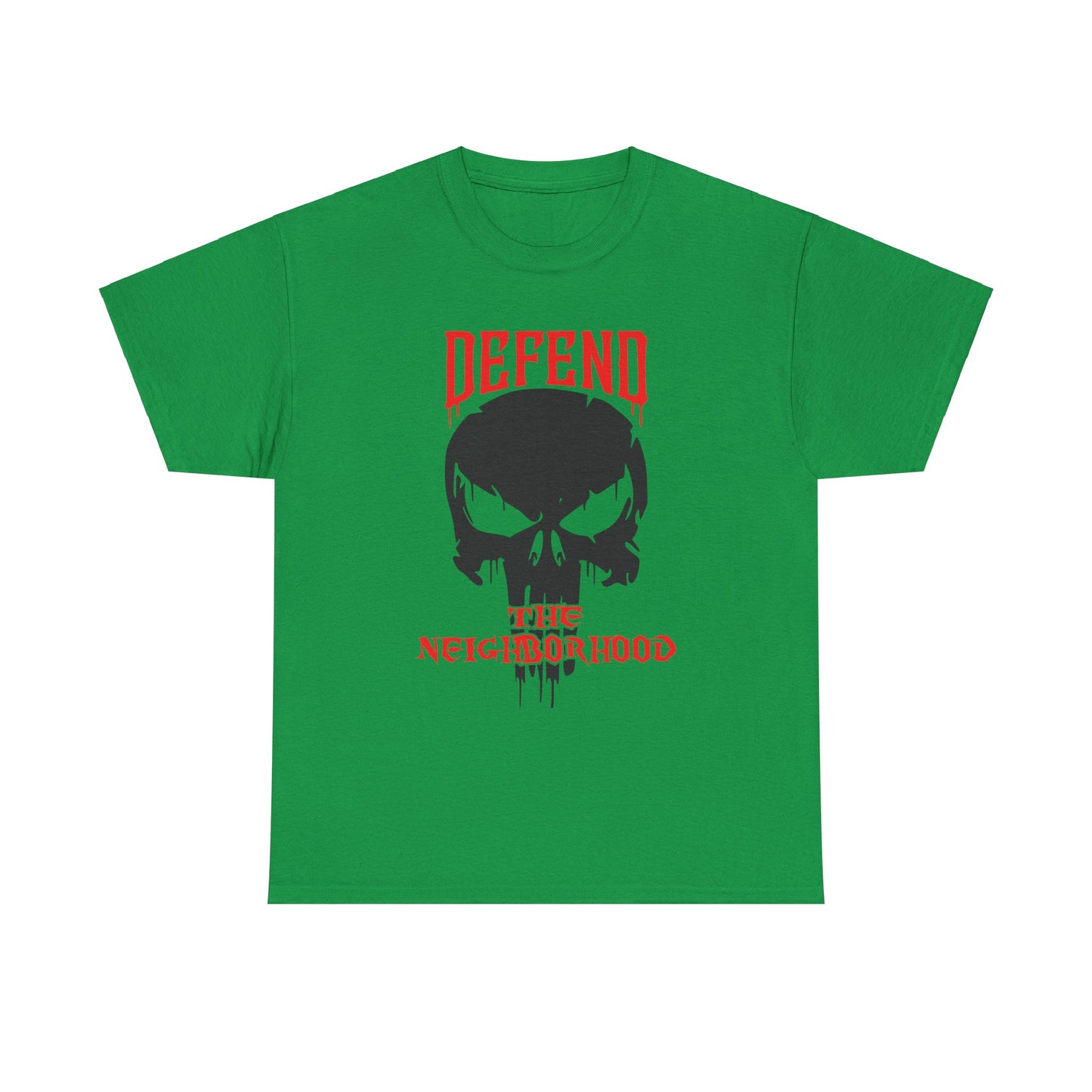 Defend the Neighborhood. Heavy Cotton T-Shirt