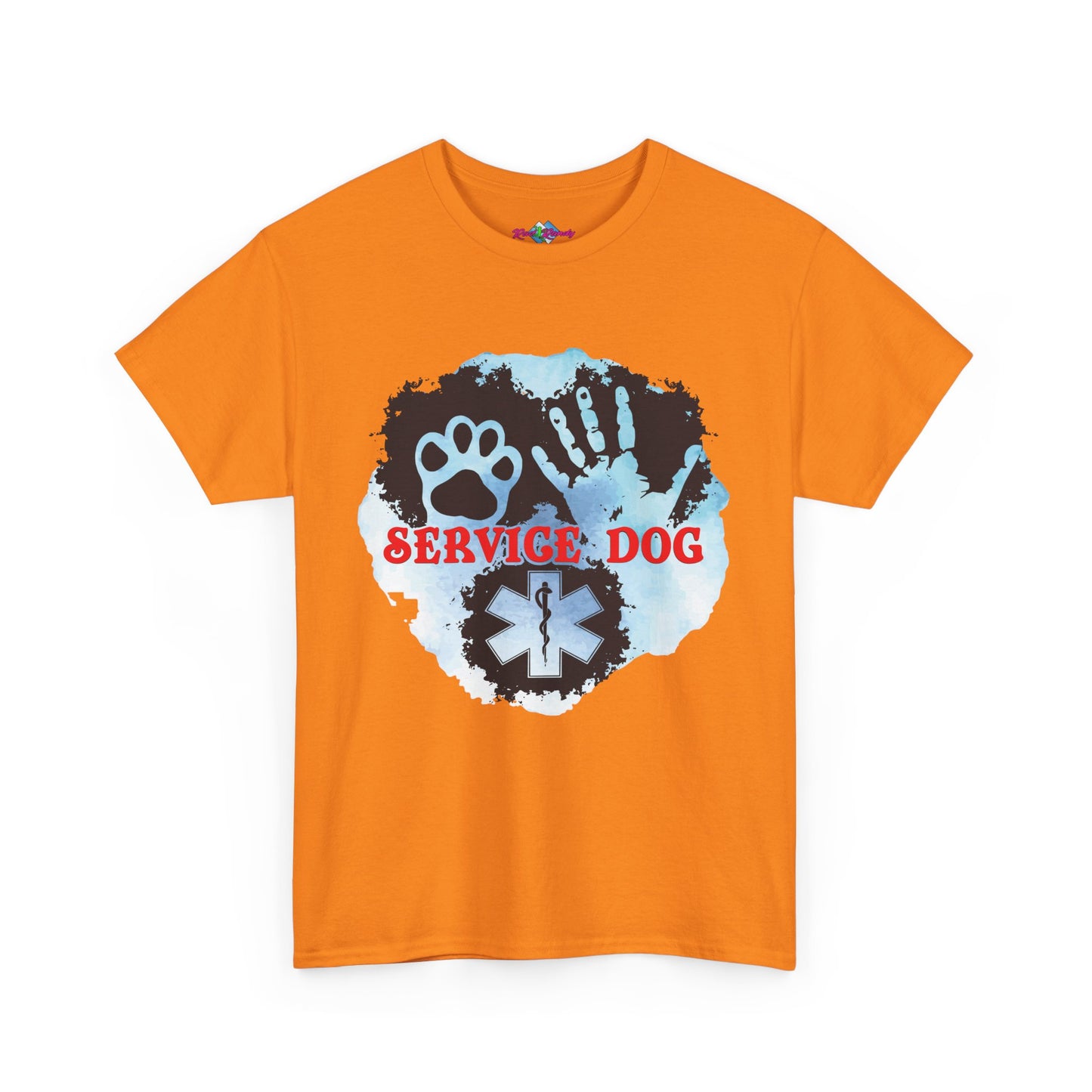 Best Friends, Service Dog. Heavy Cotton T-Shirt