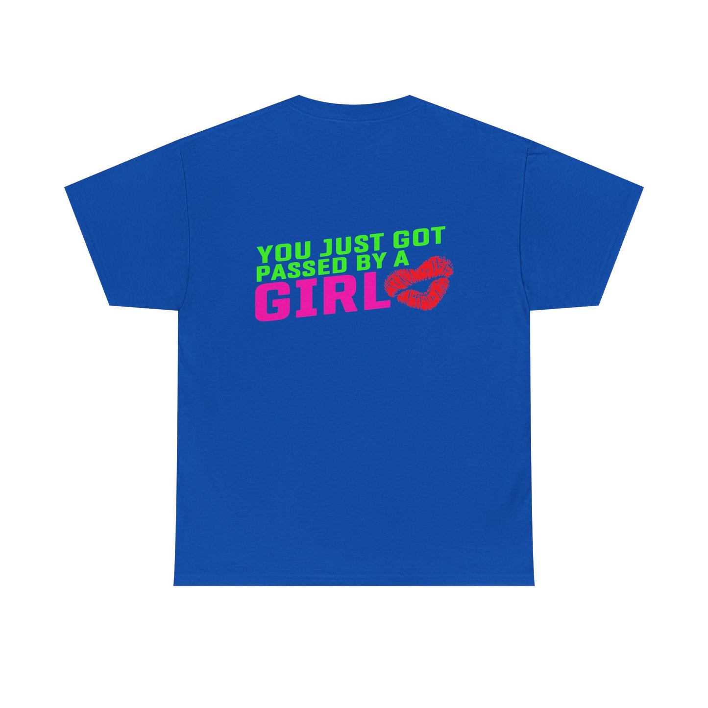You just got passed by a Girl, Rad Moto Bunny, Heavy Cotton T-Shirt