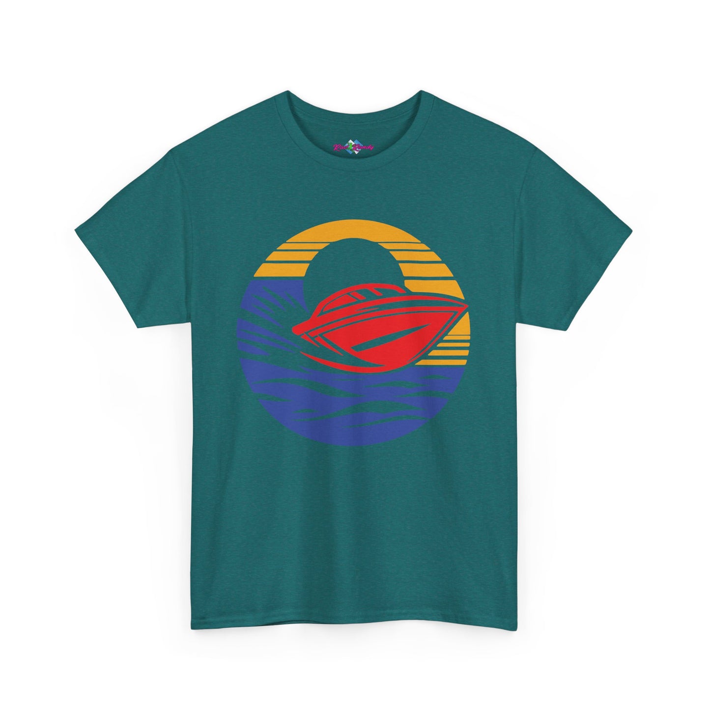 Boating. Heavy Cotton T-Shirt