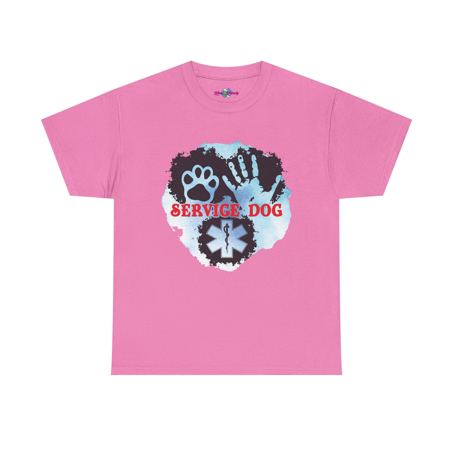 Best Friends, Service Dog. Heavy Cotton T-Shirt