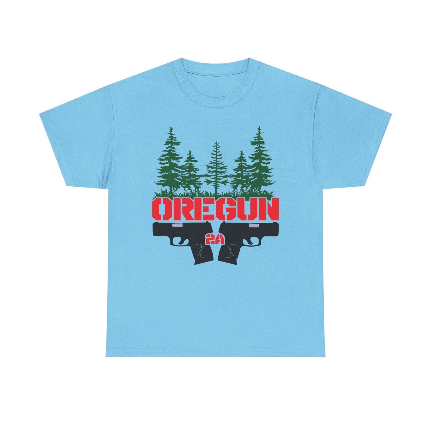 Oregun 2a Forest. Heavy Cotton T-Shirt