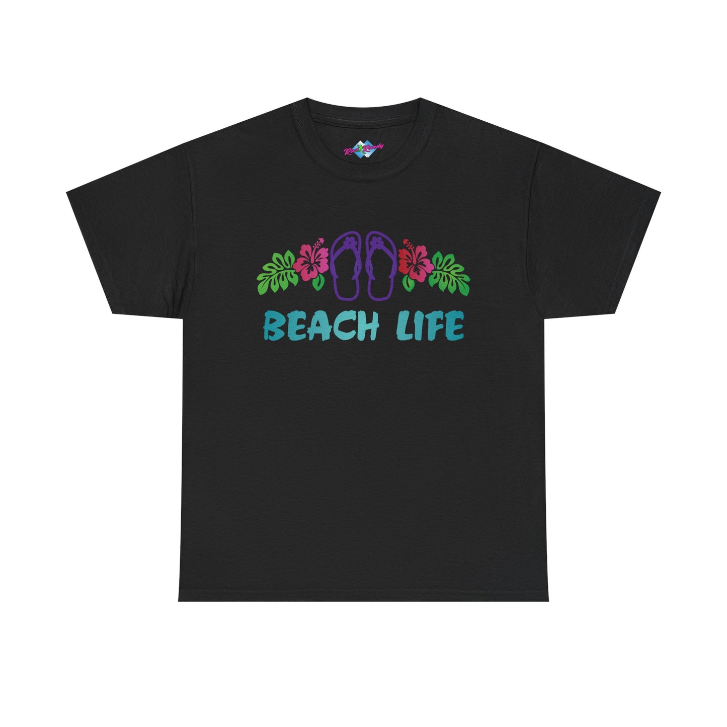 Beach Life, Heavy Cotton T-Shirt