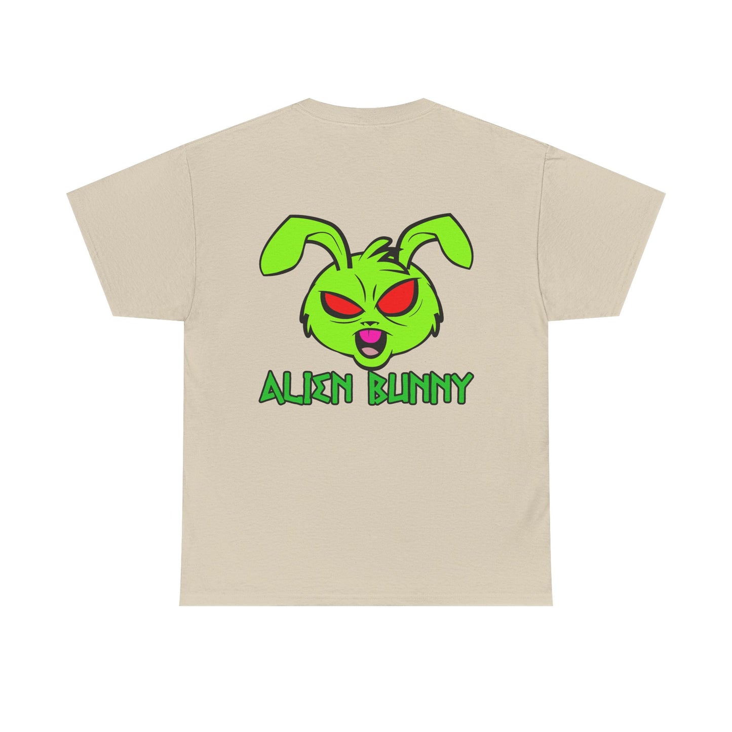 Alien Bunny, Rad Moto Bunny, Heavy Cotton T-Shirt