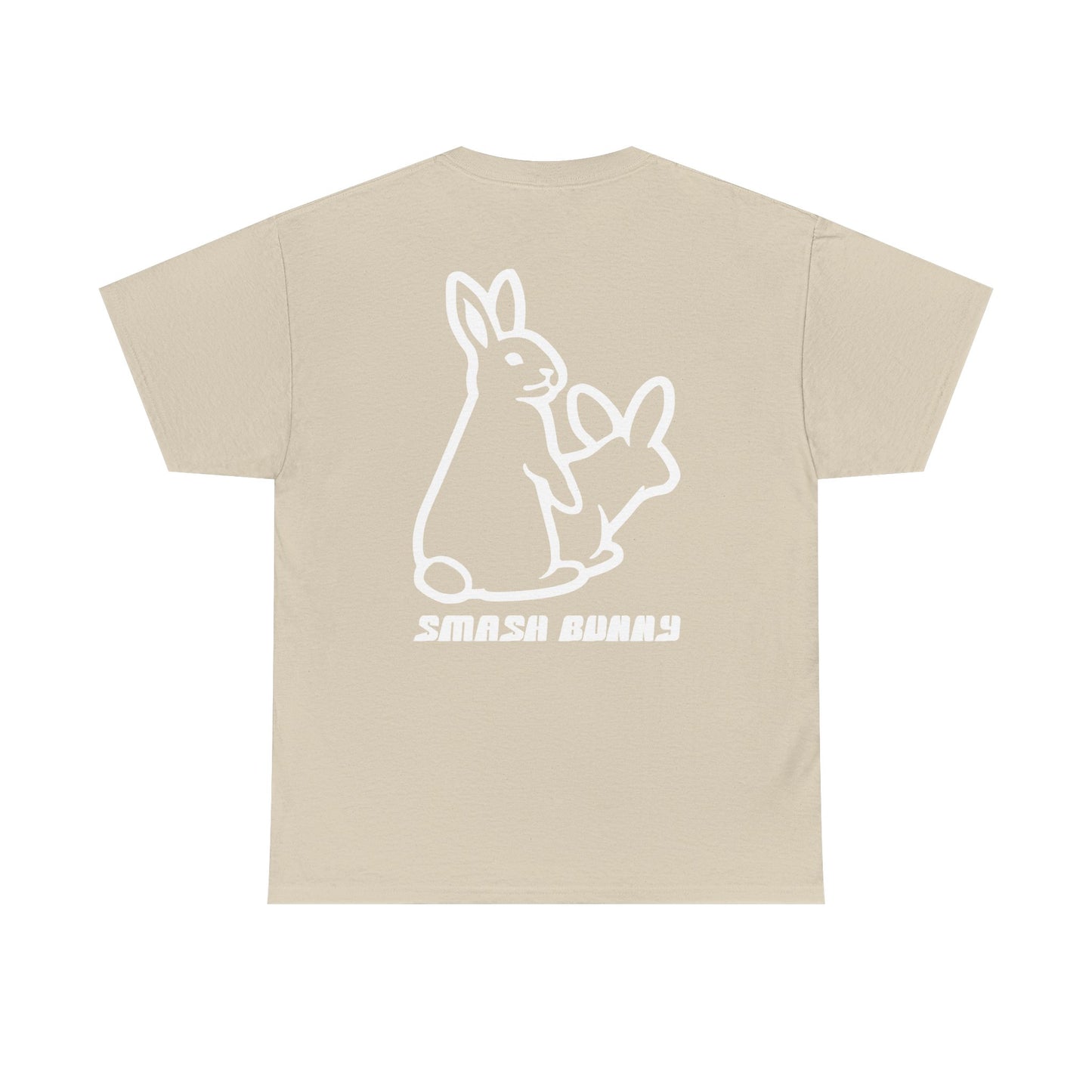 Smash Bunny, Rad Moto Bunny, Heavy Cotton T-Shirt
