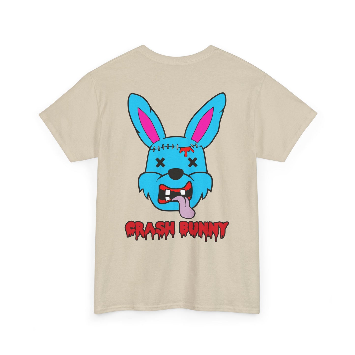 Crash Bunny, Rad Moto Bunny, Heavy Cotton T-Shirt