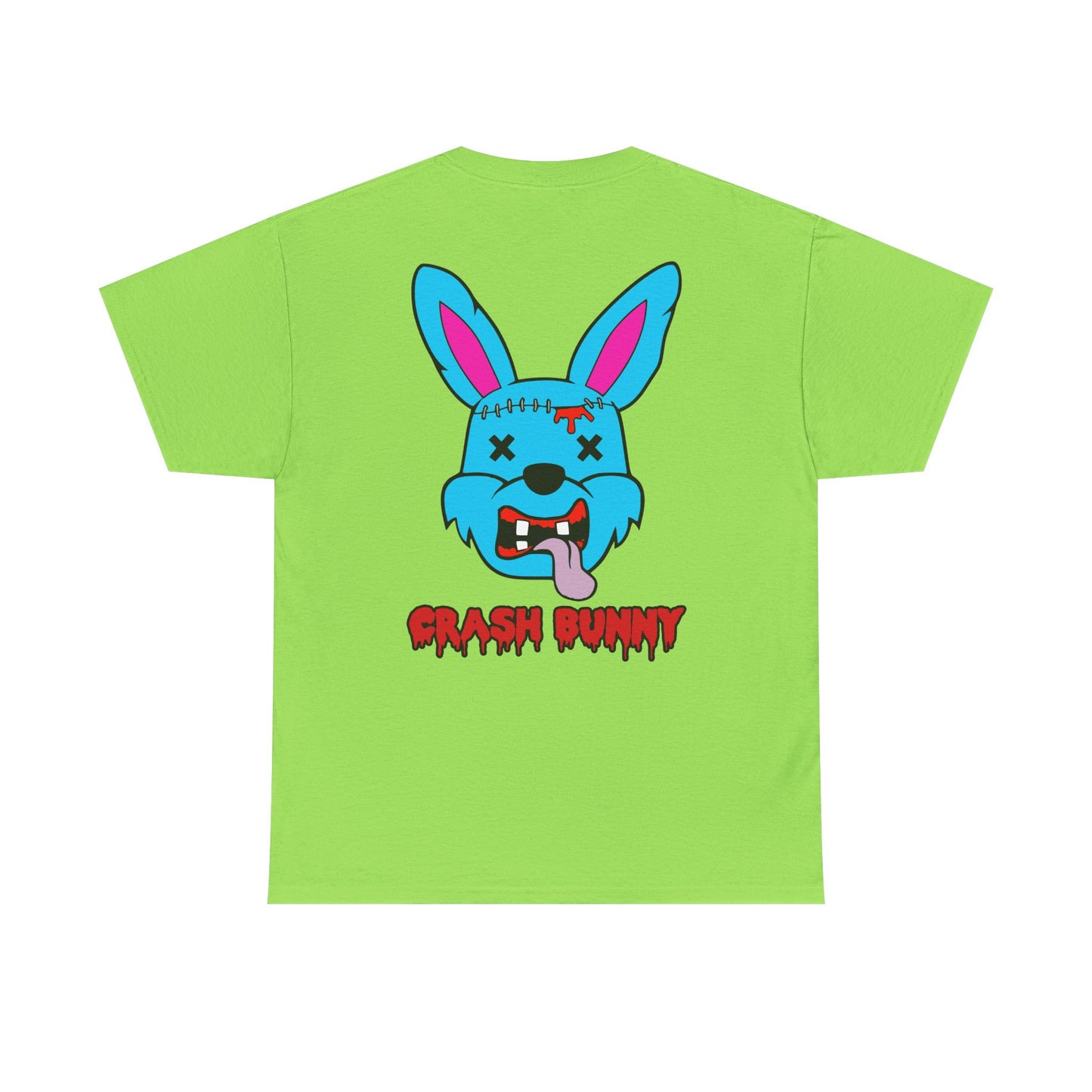 Crash Bunny, Rad Moto Bunny, Heavy Cotton T-Shirt