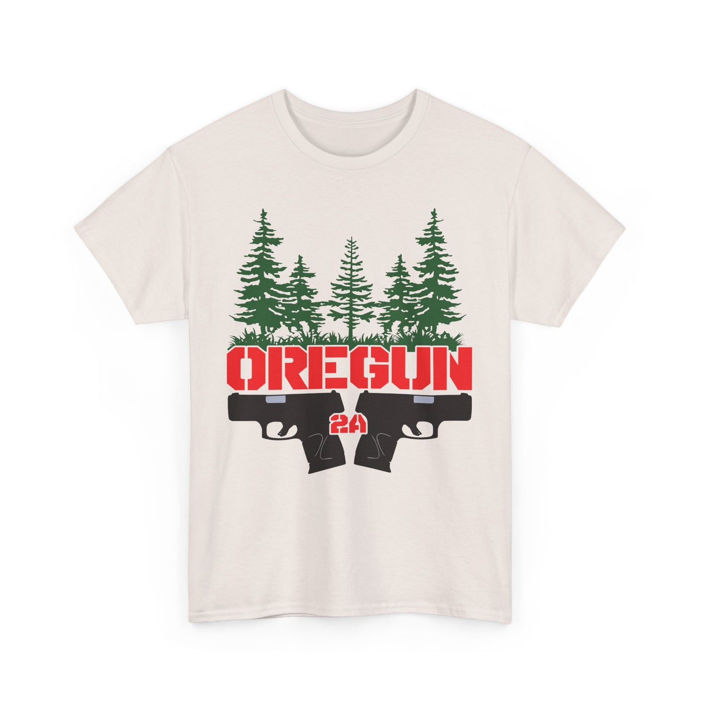 Oregun 2a Forest. Heavy Cotton T-Shirt
