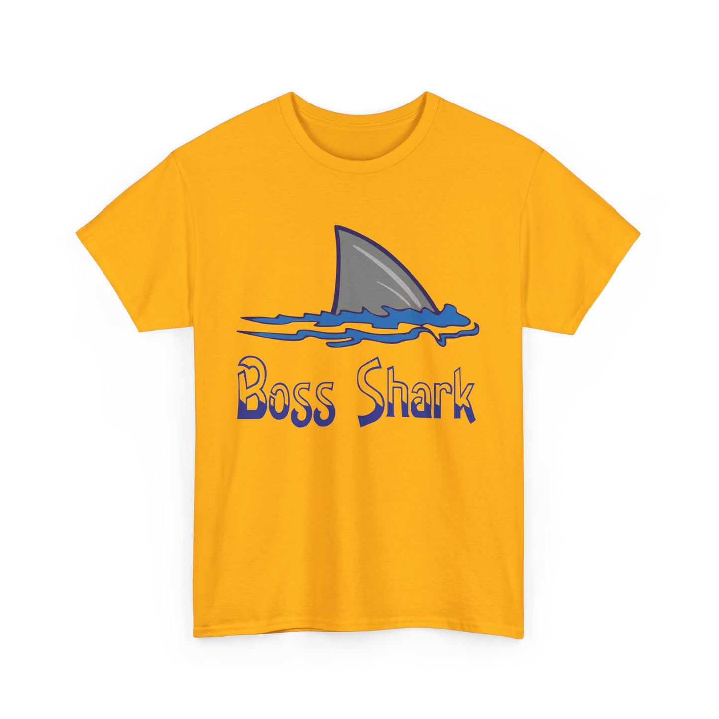 Boss Shark. Heavy Cotton T-Shirt