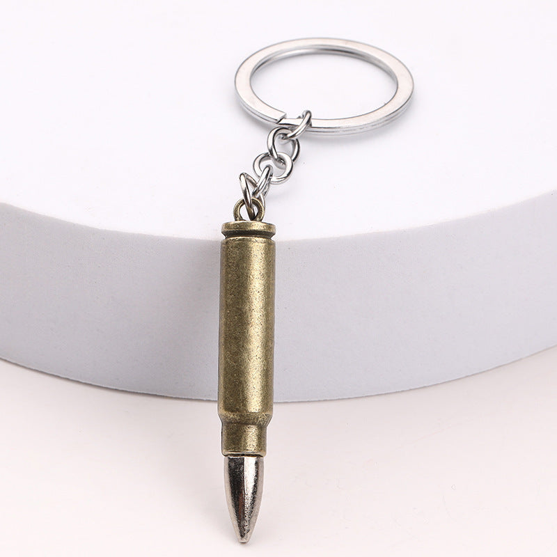 Metal Bullet Keychain