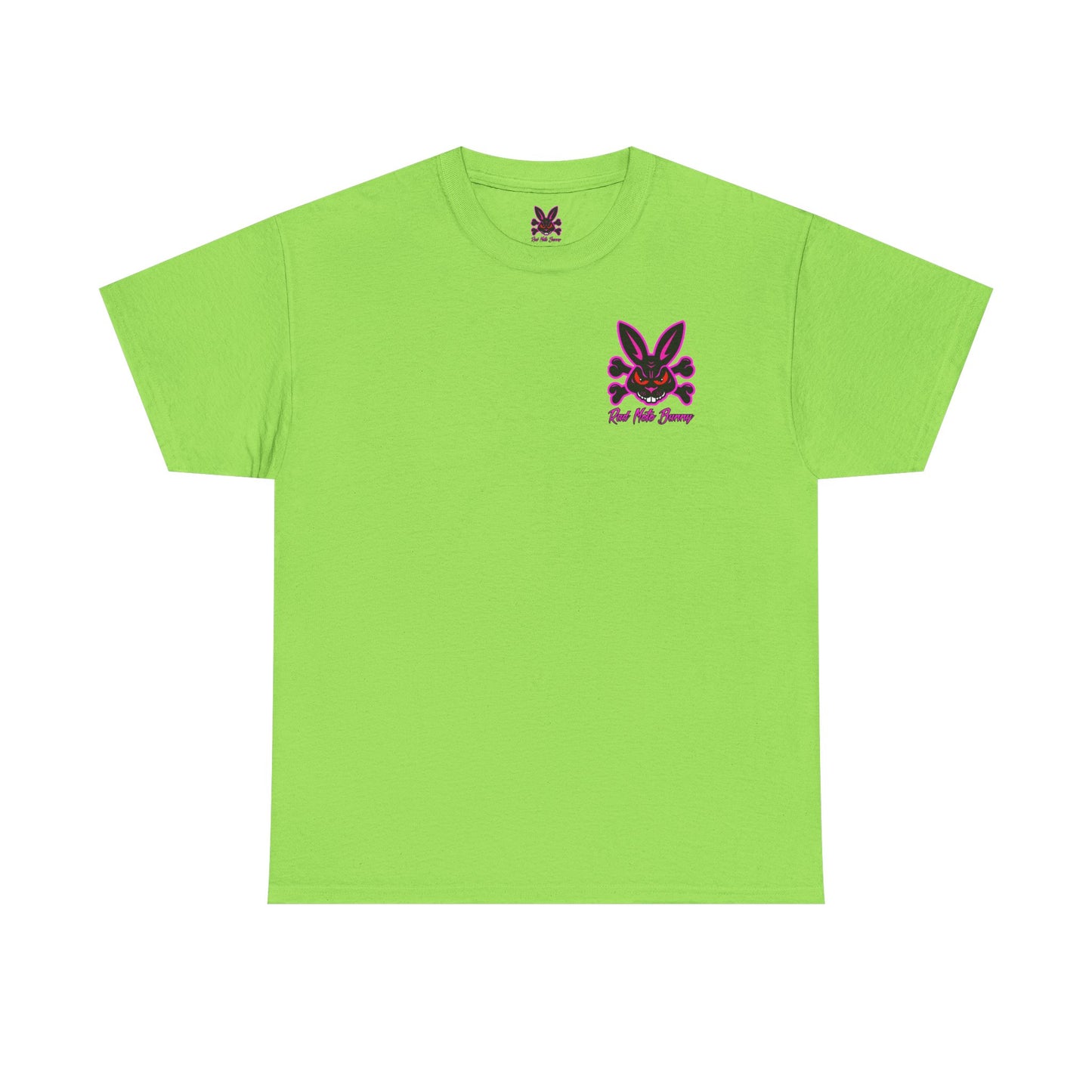 Da Bunny Bomb, Rad Moto Bunny, Heavy Cotton T-Shirt