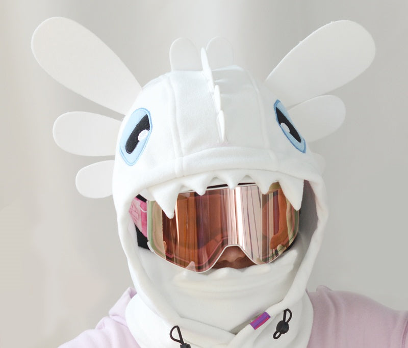 Animal Head Cover Adjustable Hood