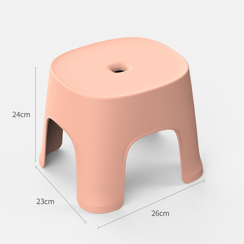 Household bathroom plastic stool