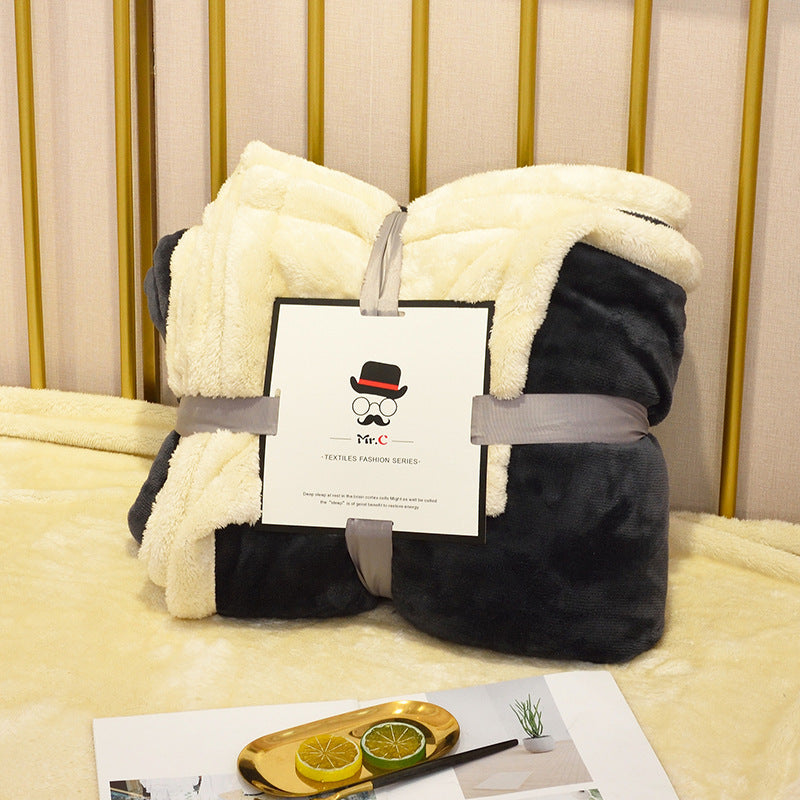 Plush Decorative Throw Blanket