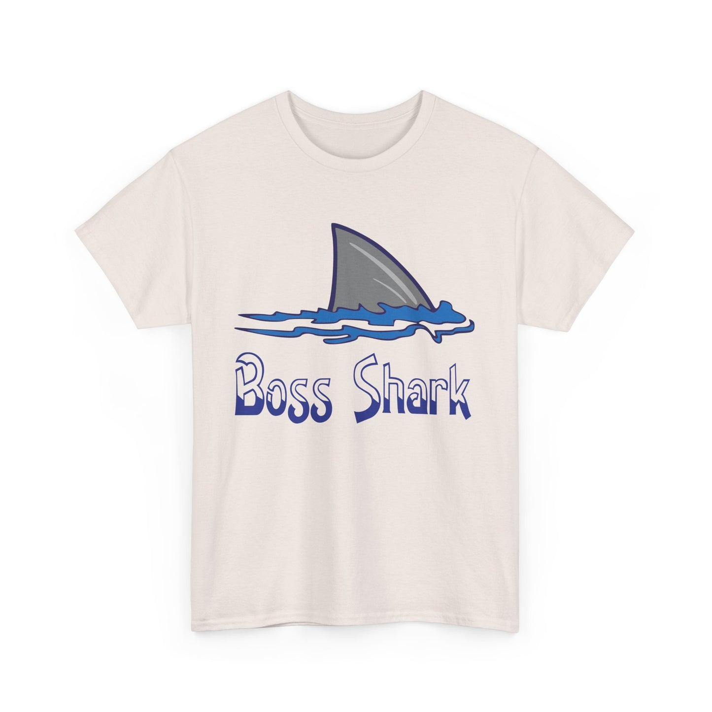 Boss Shark. Heavy Cotton T-Shirt