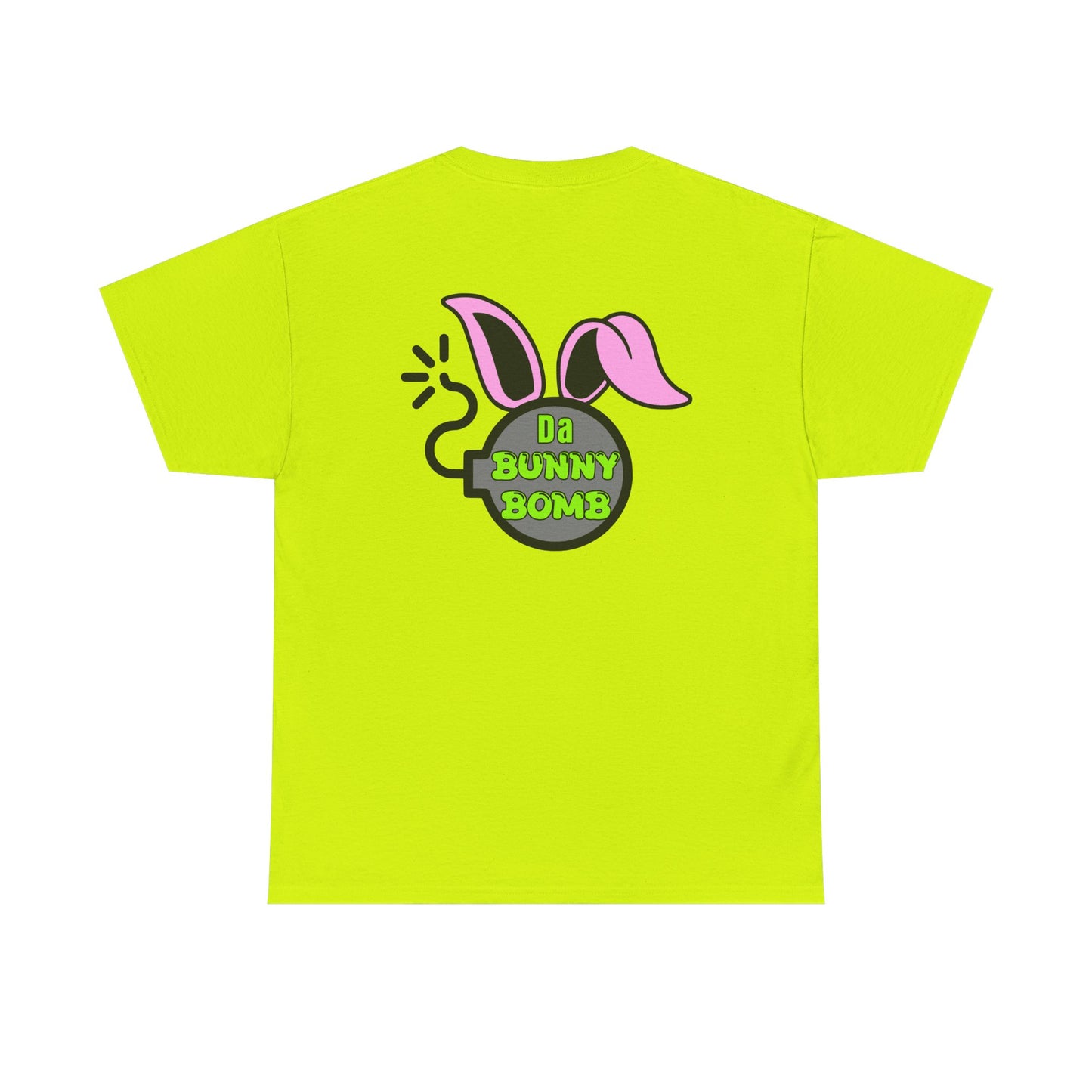 Da Bunny Bomb, Rad Moto Bunny, Heavy Cotton T-Shirt