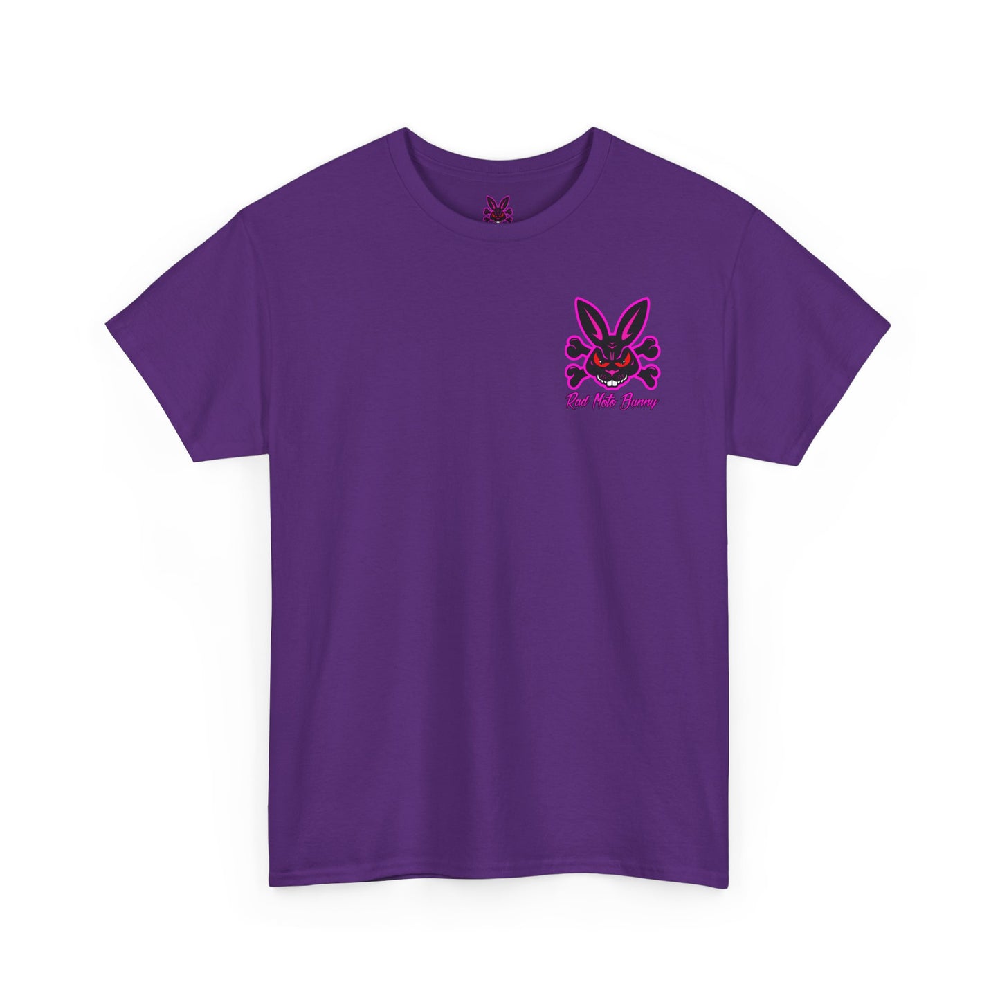 Back Off Sucker Bunny, Rad Moto Bunny, Heavy Cotton T-Shirt