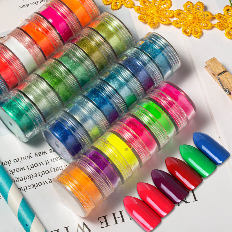 6 Color set Pearl Powder