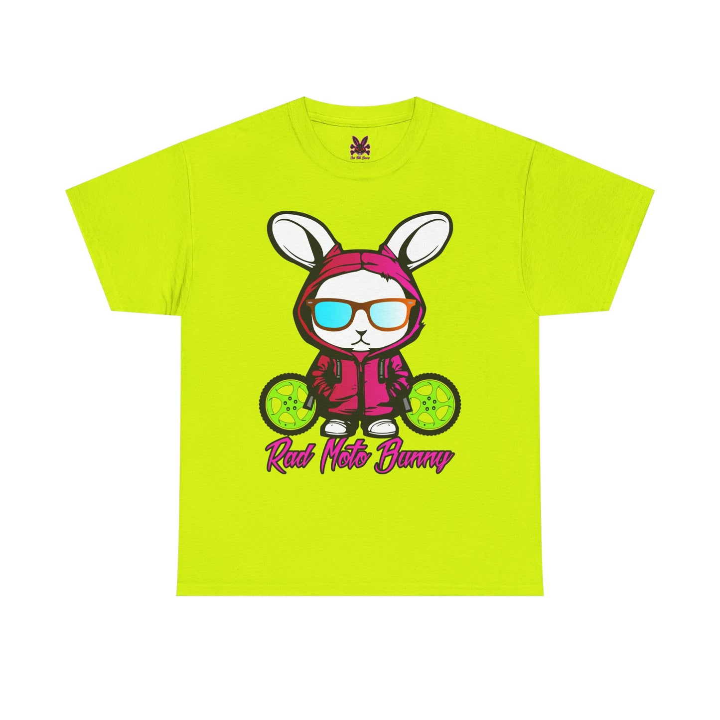 Rad Moto Bunny, Heavy Cotton T-Shirt