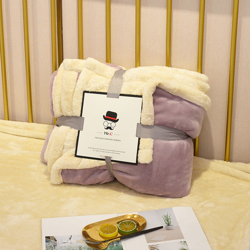 Plush Decorative Throw Blanket