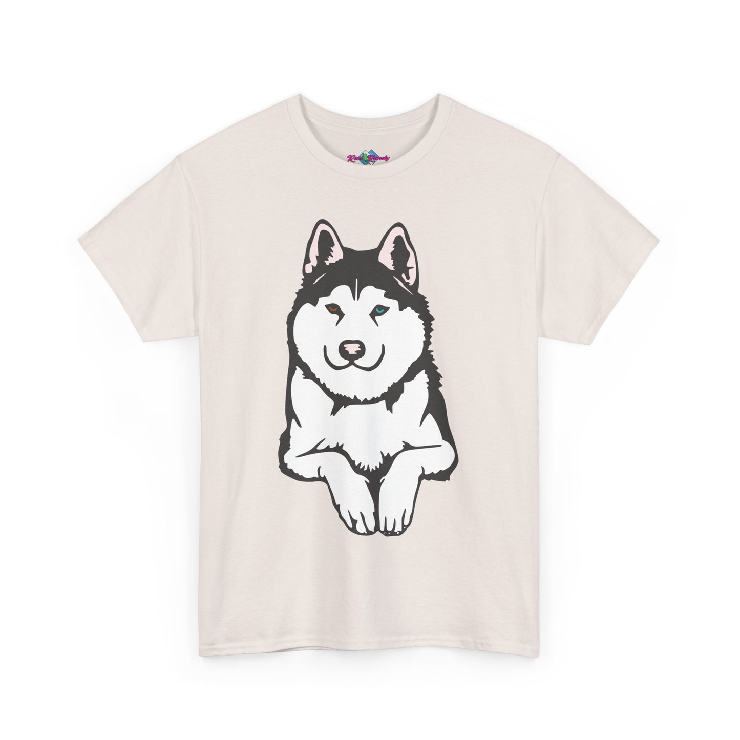 Casual Husky. Heavy Cotton T-Shirt
