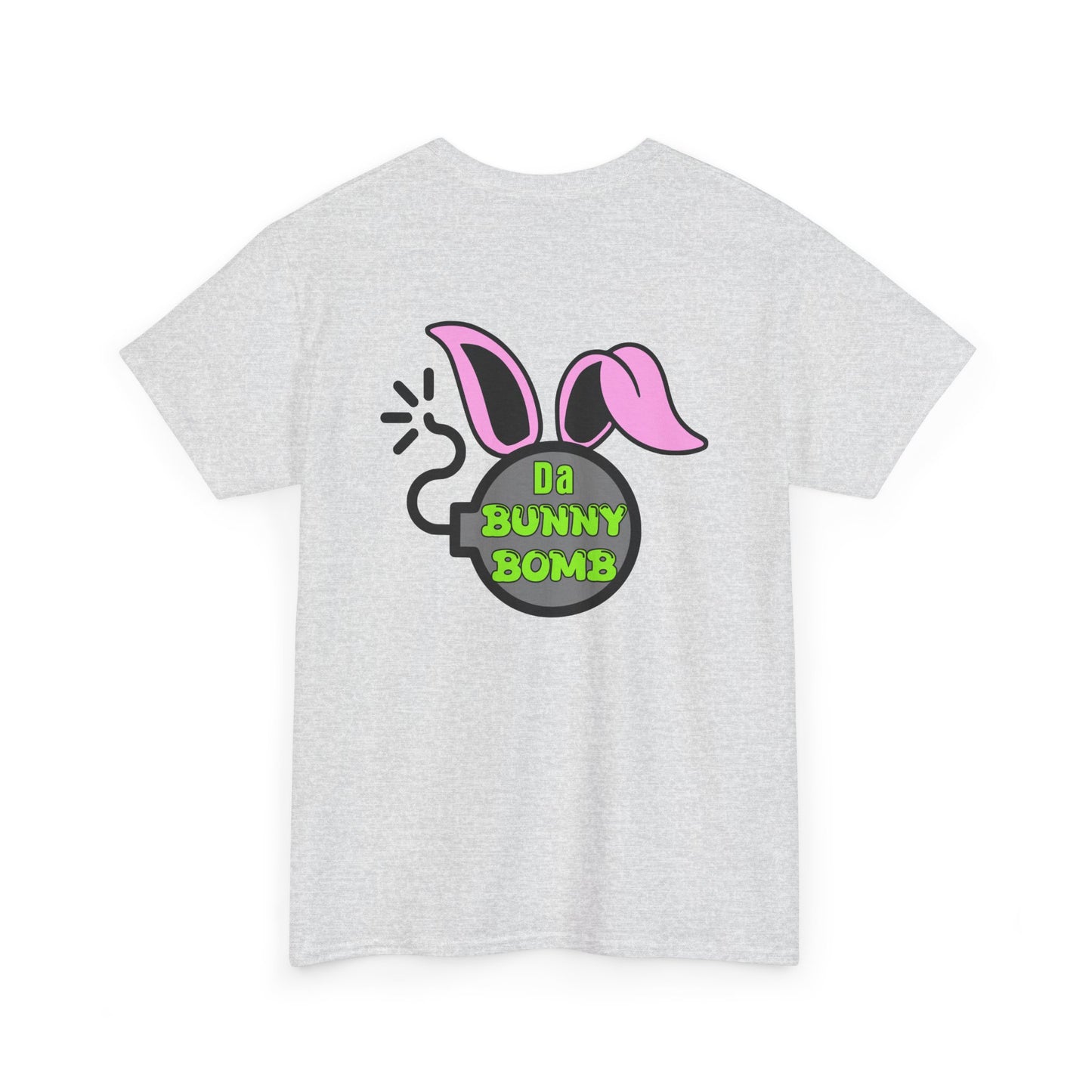 Da Bunny Bomb, Rad Moto Bunny, Heavy Cotton T-Shirt