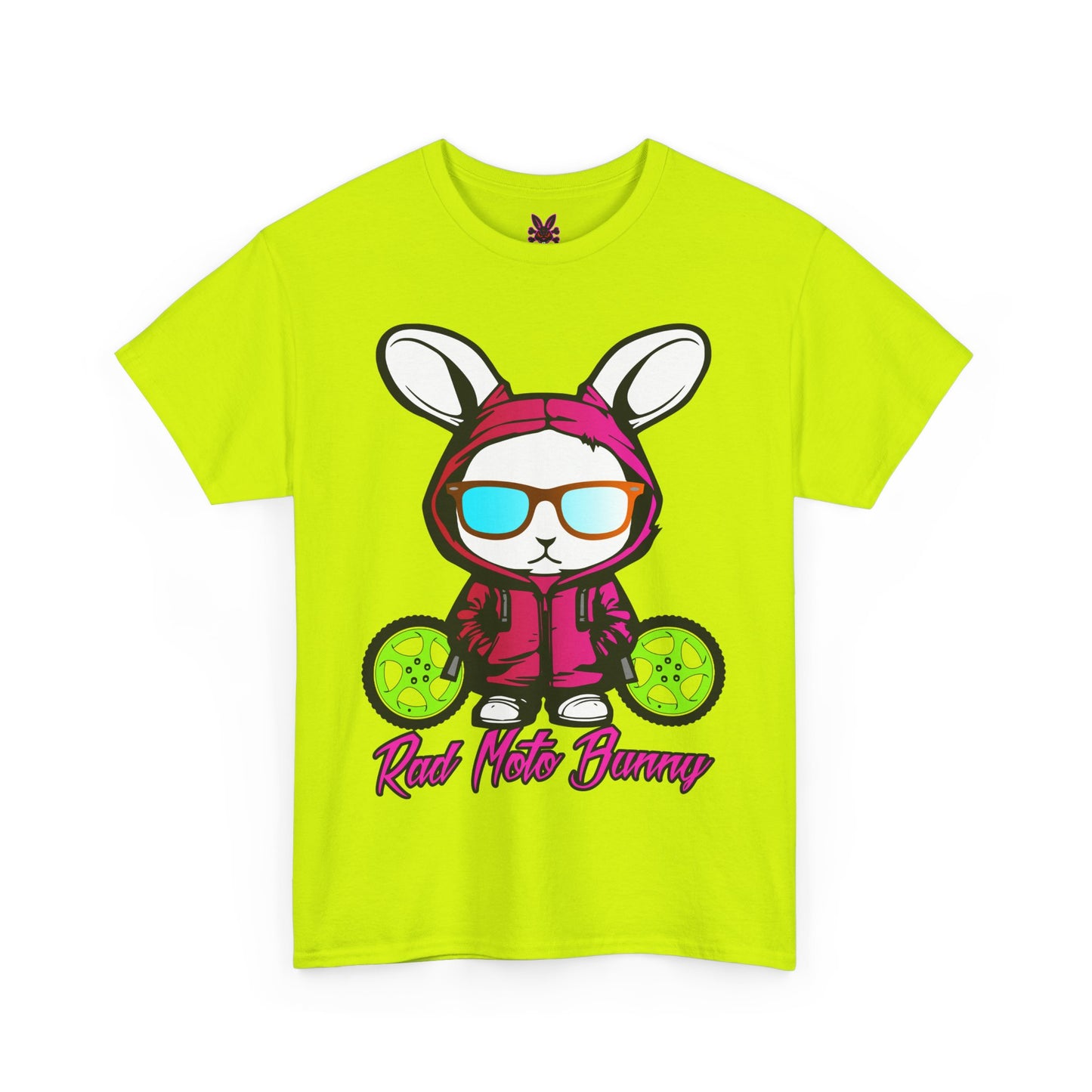 Rad Moto Bunny, Heavy Cotton T-Shirt