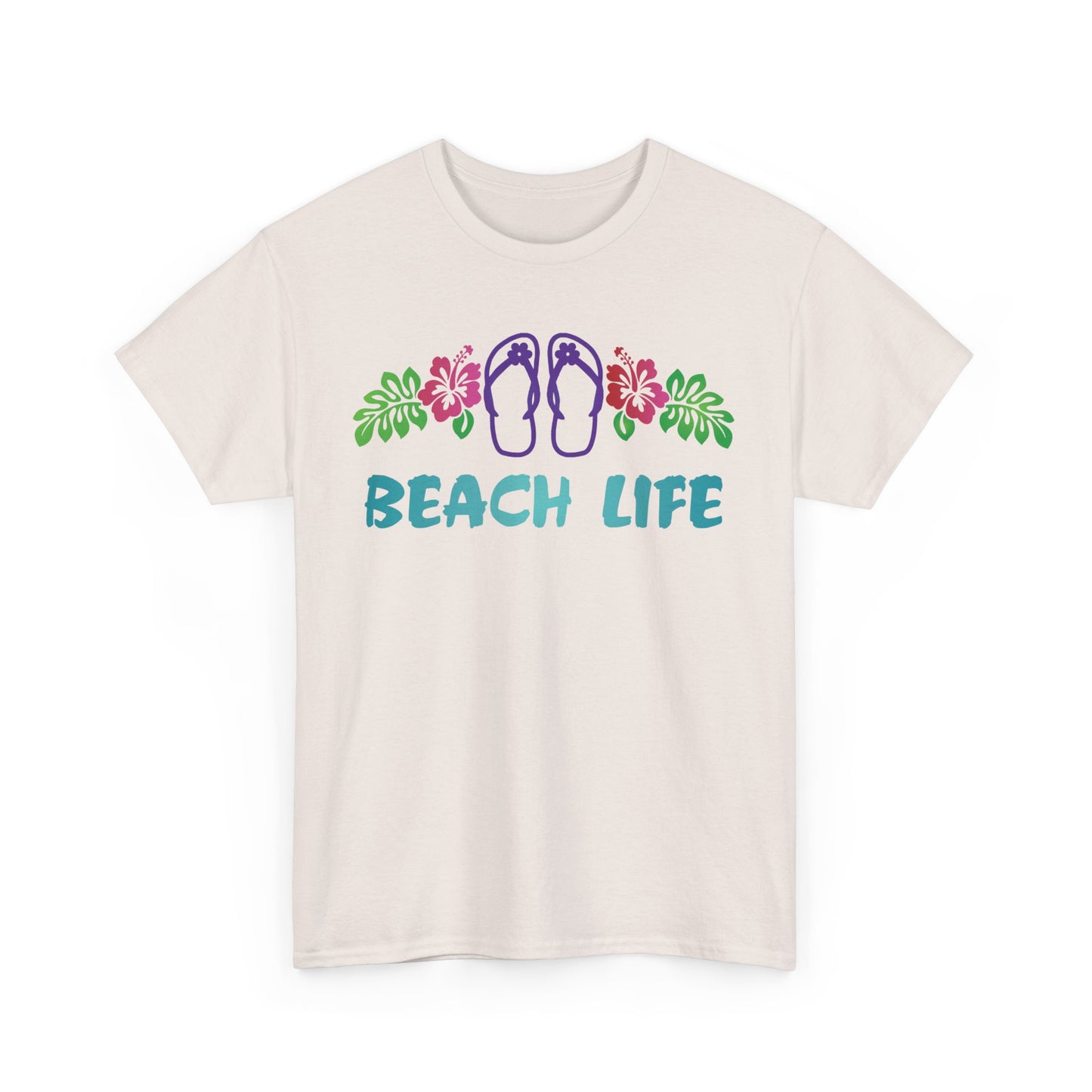 Beach Life. Heavy Cotton T-Shirt