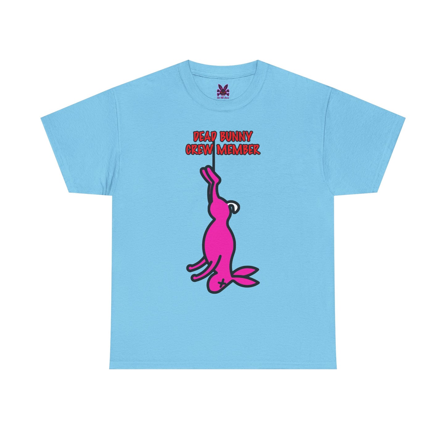 Dead Bunny Crew Member. Rad Moto Bunny, Heavy Cotton T-Shirt