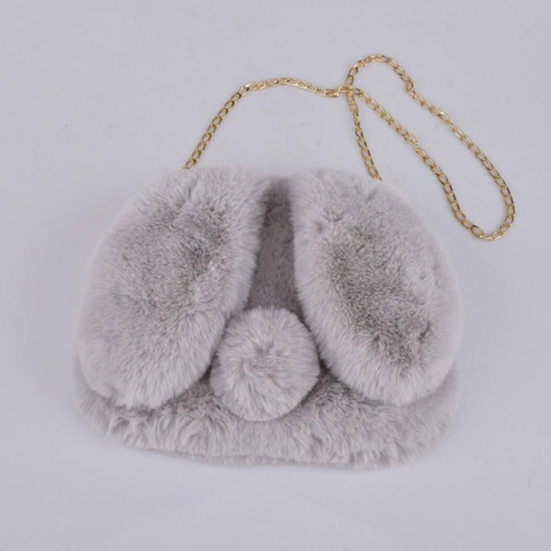 Rabbit Ears Plush One-shoulder Satchel