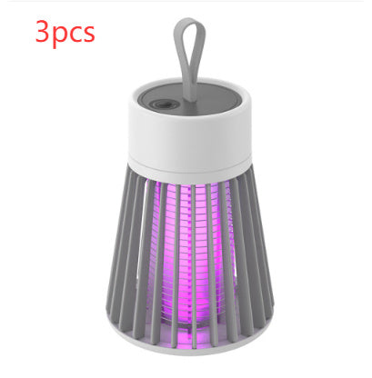 Portable Electric-Shock Mosquito Zapper USB Rechargeable