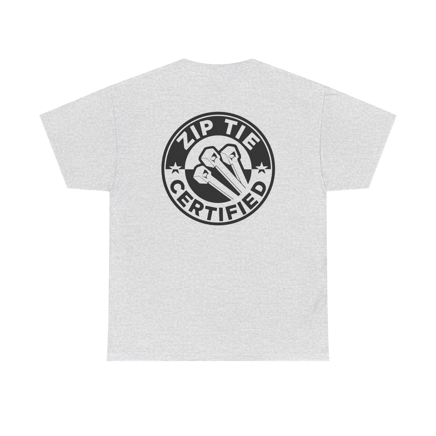 Zip Tie Certified, Rad Moto Bunny, Heavy Cotton T-Shirt