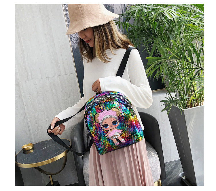 Kids Sequin Backpack