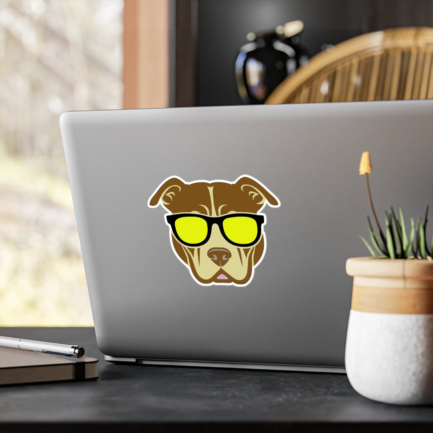 Kewl Dog. Kiss-Cut Vinyl Sticker