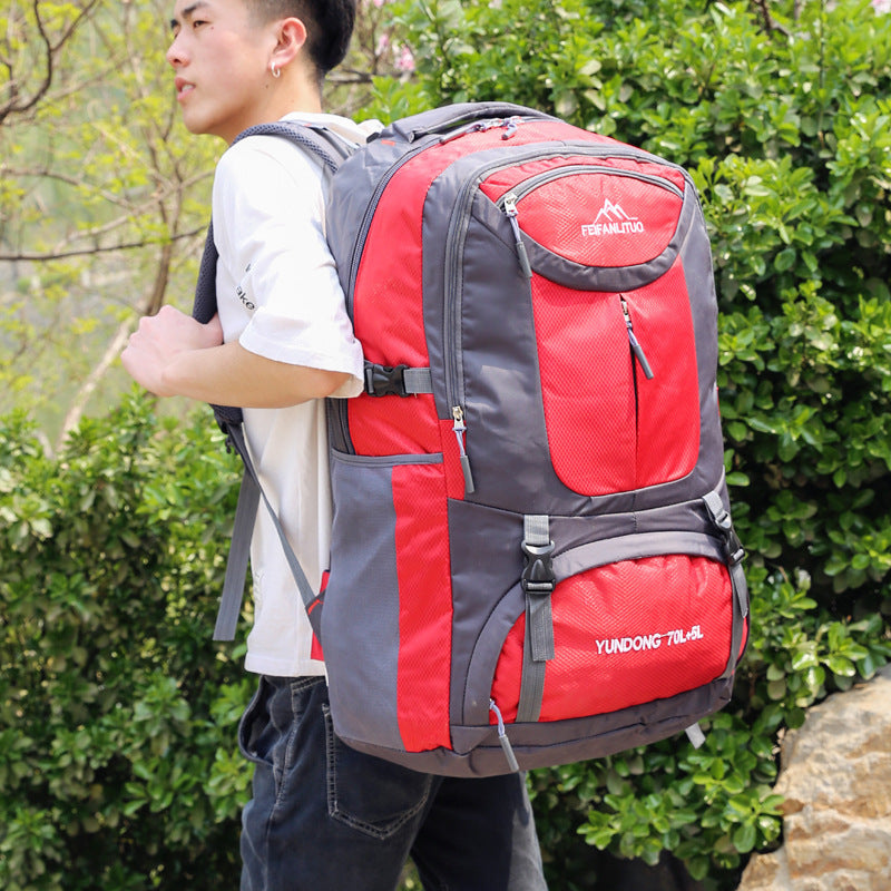 Large capacity backpack