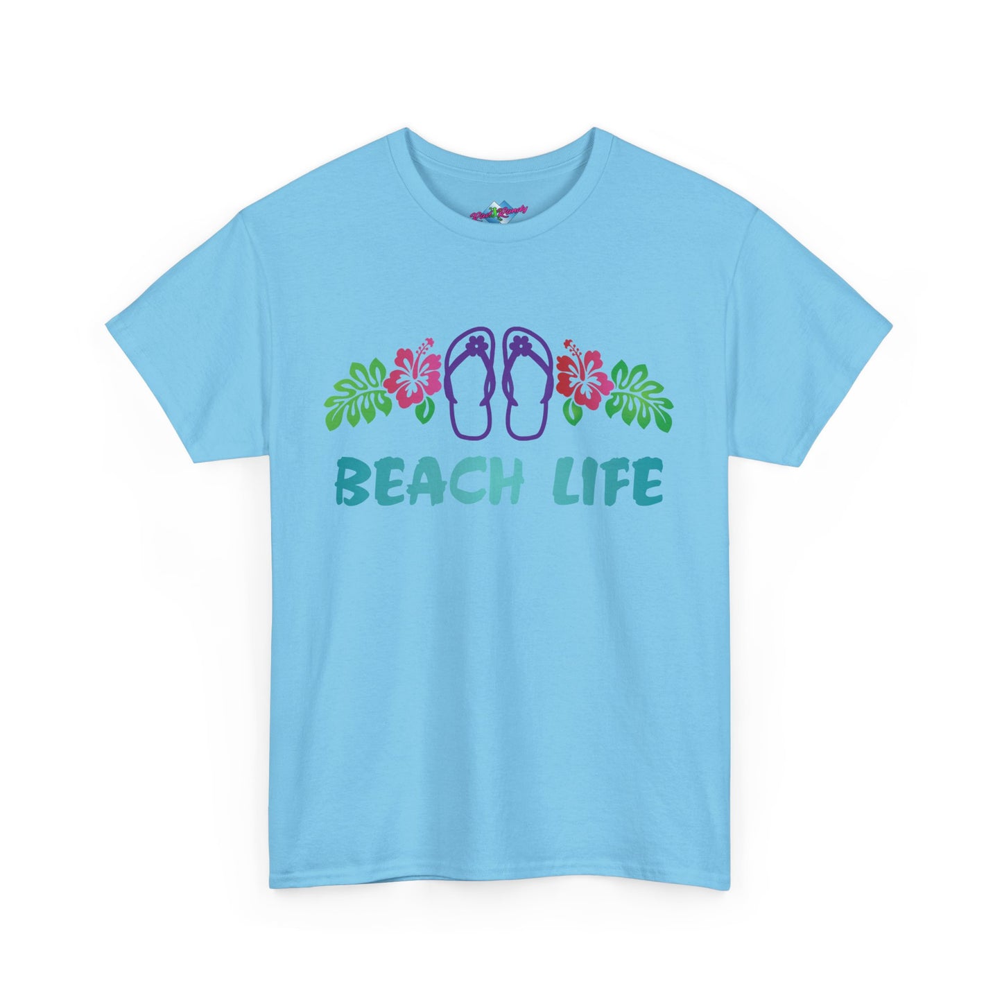 Beach Life, Heavy Cotton T-Shirt