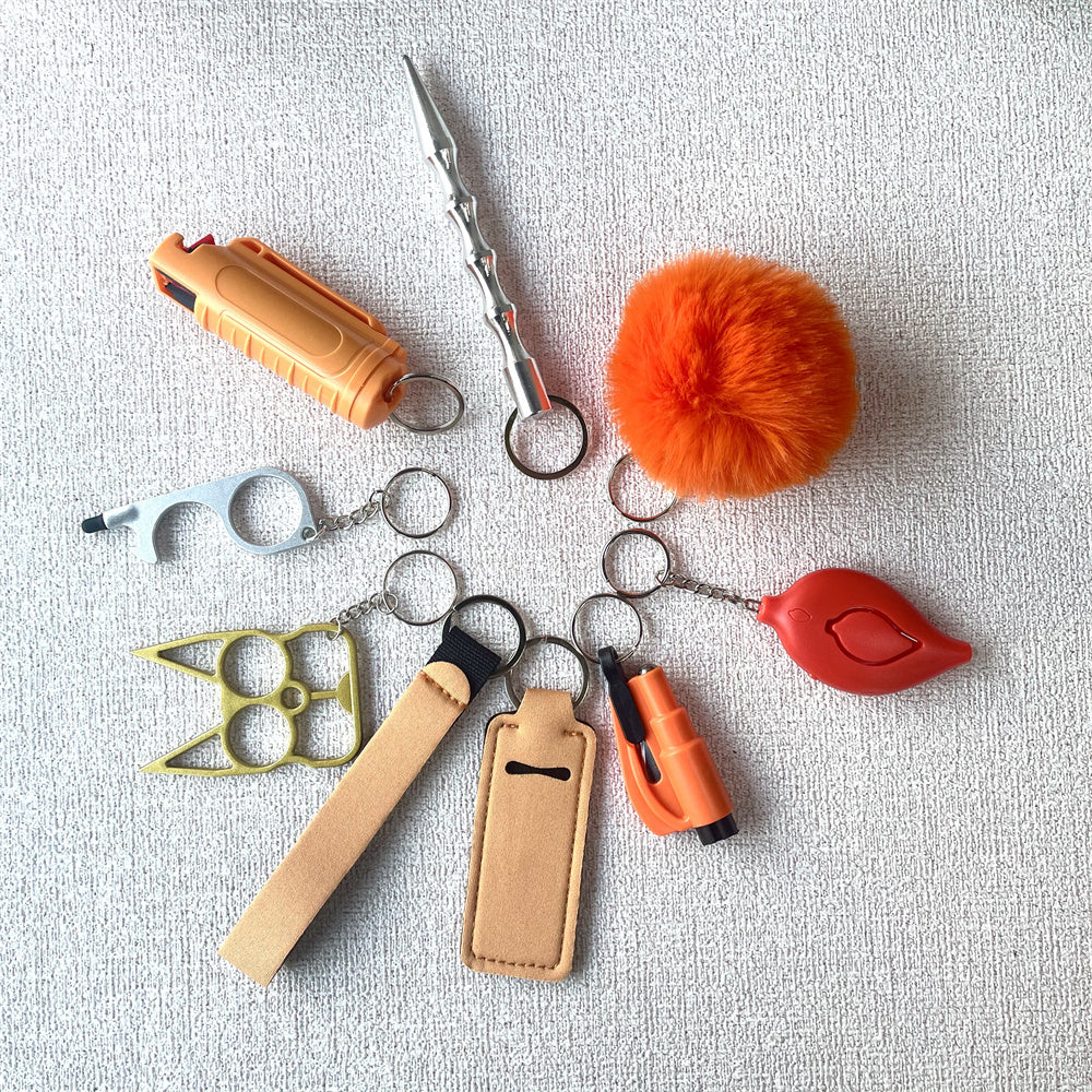 Wristband Self-defense Keychains