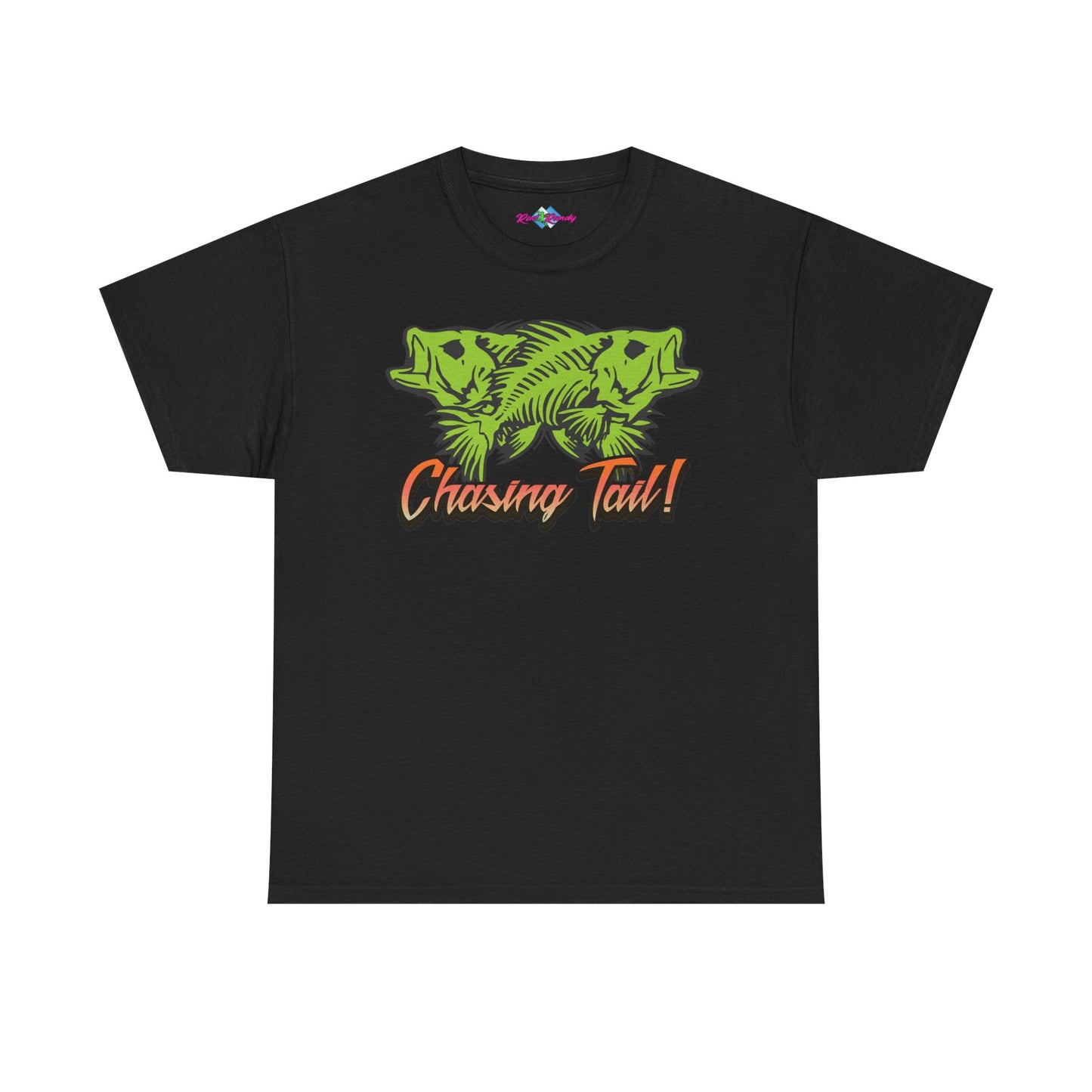 Chasing Tail. Heavy Cotton T-Shirt
