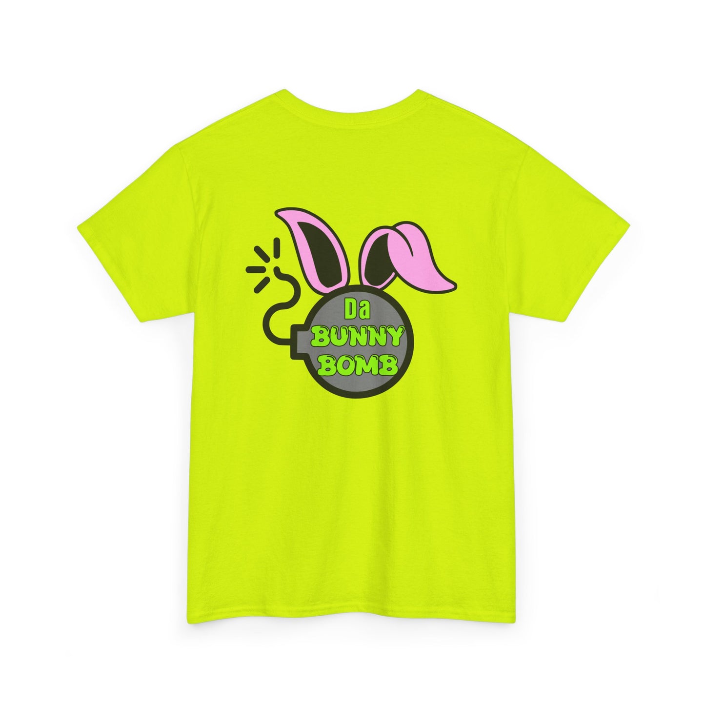 Da Bunny Bomb, Rad Moto Bunny, Heavy Cotton T-Shirt