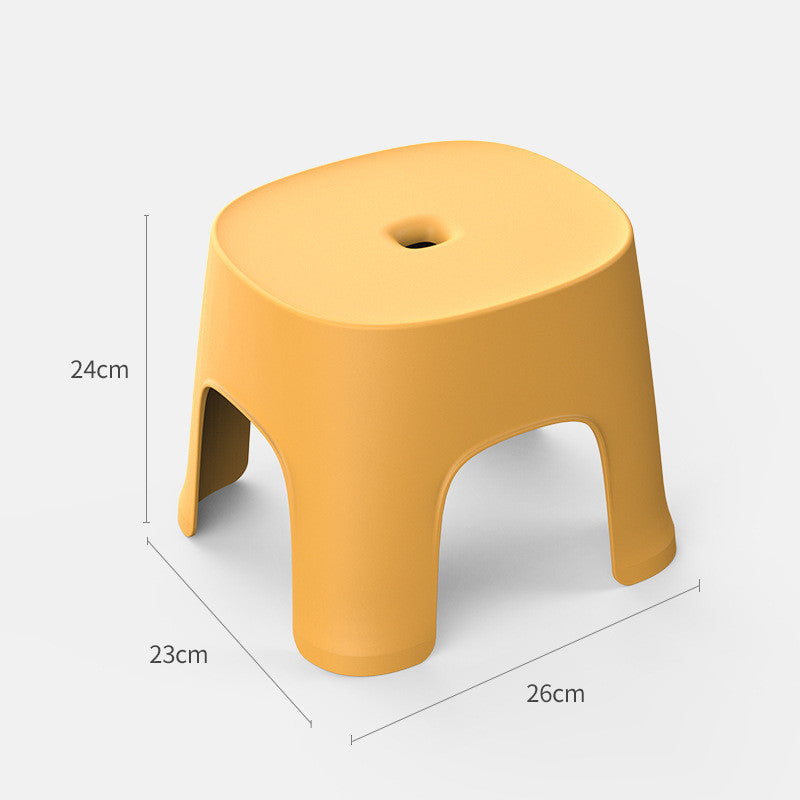 Household bathroom plastic stool